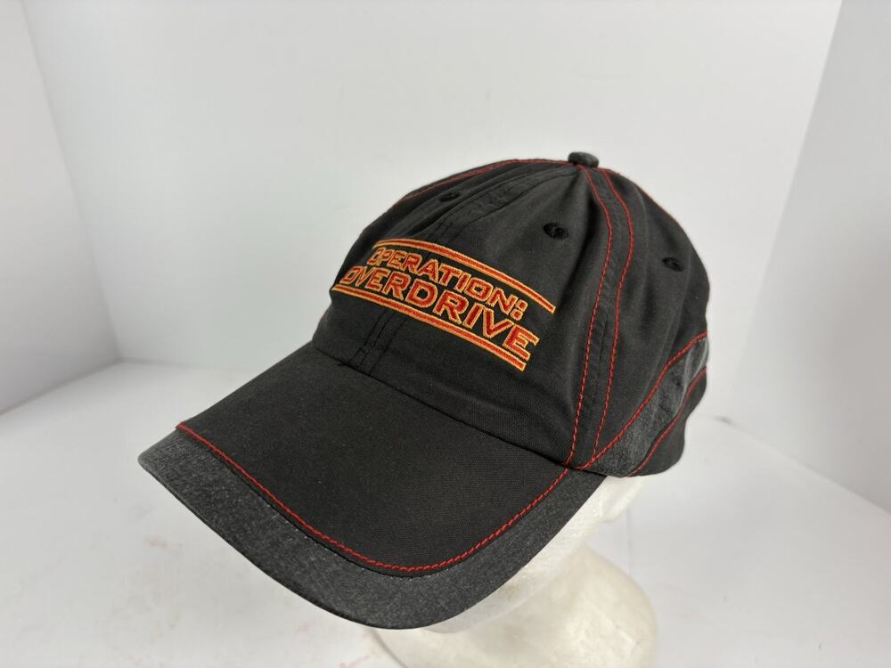 Snap-On Tools Operation Overdrive K-Products Hat Black Red Adjustable Cap